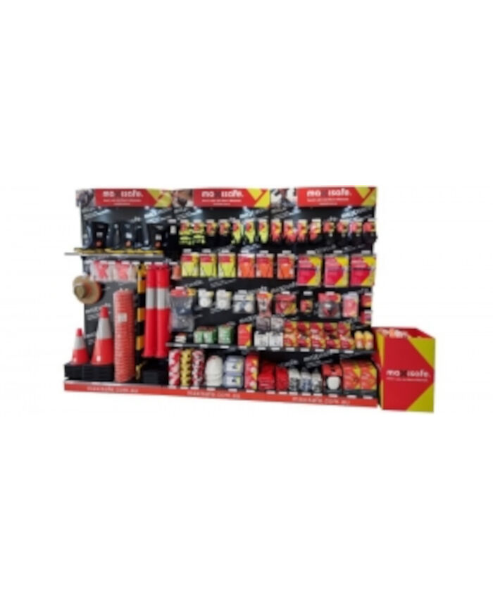 3 Bay Merchandiser Display - Maxisafe