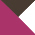 Dark Pink / Taupe / White