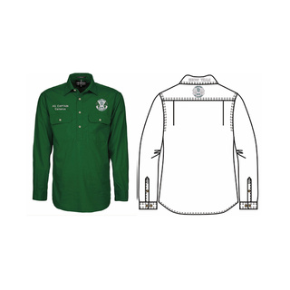 WORKWEAR, SAFETY & CORPORATE CLOTHING SPECIALISTS Women's Pilbara Shirt - Closed Front Light Weight (Inc EMB Left Chest)