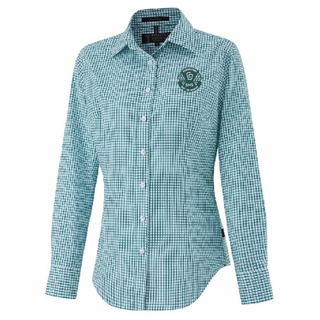 WORKWEAR, SAFETY & CORPORATE CLOTHING SPECIALISTS Pilbara Mens Y/D Check, Single Pocket, L/S Shirt (Inc EMB Left Chest)