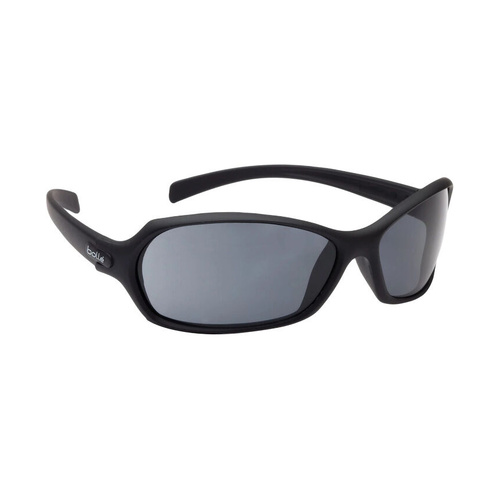 WORKWEAR, SAFETY & CORPORATE CLOTHING SPECIALISTS HURRICANE Black Frame AS/AF Smoke Lens - Spectacles