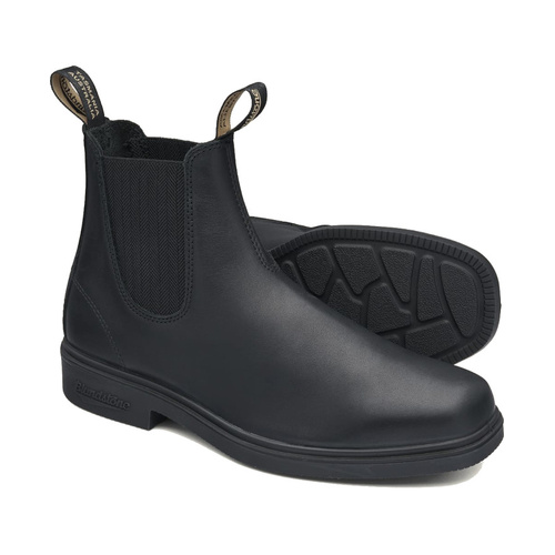 WORKWEAR, SAFETY & CORPORATE CLOTHING SPECIALISTS - Black elastic side dress boot