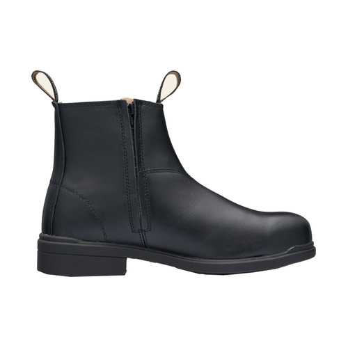 WORKWEAR, SAFETY & CORPORATE CLOTHING SPECIALISTS - 783 - EXECUTIVE RANGE - Classic black leather zip sided, dress safety boot