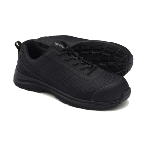 WORKWEAR, SAFETY & CORPORATE CLOTHING SPECIALISTS Black breathable nylon upper anti-static uniform safety jogger
