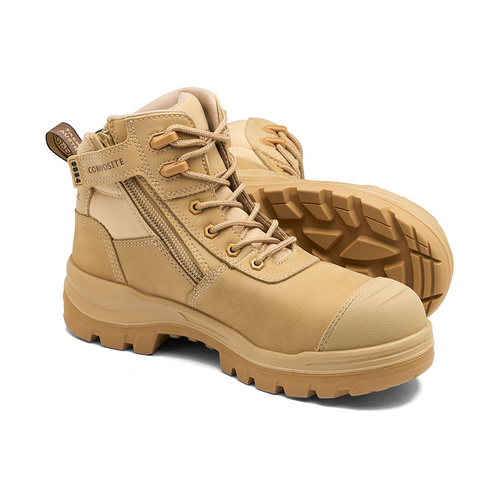 WORKWEAR, SAFETY & CORPORATE CLOTHING SPECIALISTS RotoFlex Sand 135mm Zip Sided Safety Boot