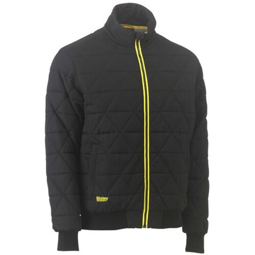 WORKWEAR, SAFETY & CORPORATE CLOTHING SPECIALISTS - DIAMOND QUILTED BOMBER JACKET