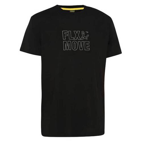 WORKWEAR, SAFETY & CORPORATE CLOTHING SPECIALISTS - FLX & MOVE™ COTTON OUTLINE PRINT TEE