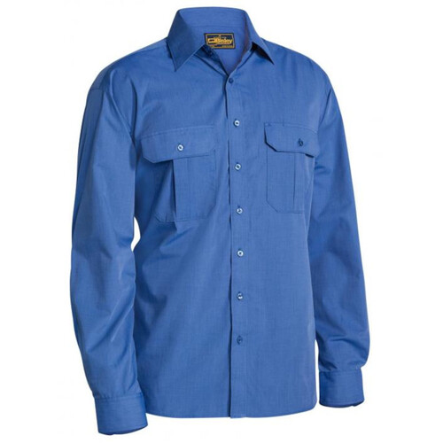 WORKWEAR, SAFETY & CORPORATE CLOTHING SPECIALISTS METRO SHIRT - LONG SLEEVE