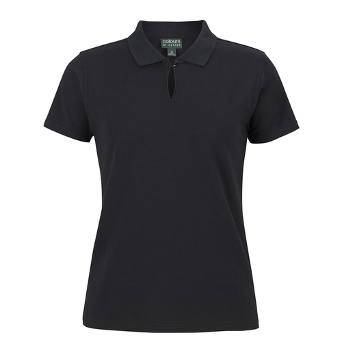 WORKWEAR, SAFETY & CORPORATE CLOTHING SPECIALISTS C of C LADIES COTTON S/S STRETCH POLO