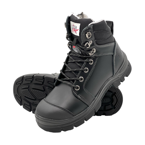 WORKWEAR, SAFETY & CORPORATE CLOTHING SPECIALISTS - ALASKA - Cougar 8 Black Freezer Boot -30 deg & 600g Thinsulate Lining Composite Toe