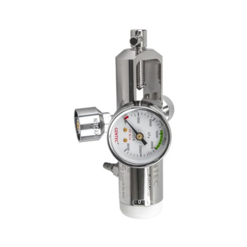 WORKWEAR, SAFETY & CORPORATE CLOTHING SPECIALISTS OXYGEN REGULATOR 1-25LPM, DOUBLE  OUTLET