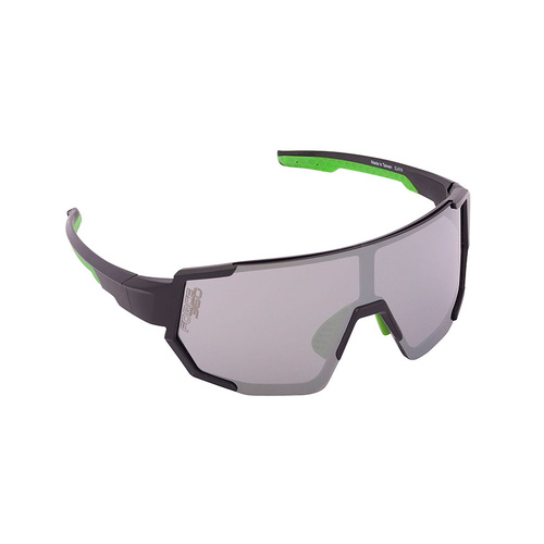 WORKWEAR, SAFETY & CORPORATE CLOTHING SPECIALISTS Force360 Slaya Smoke Silver Revo Lens Safety Spectacle