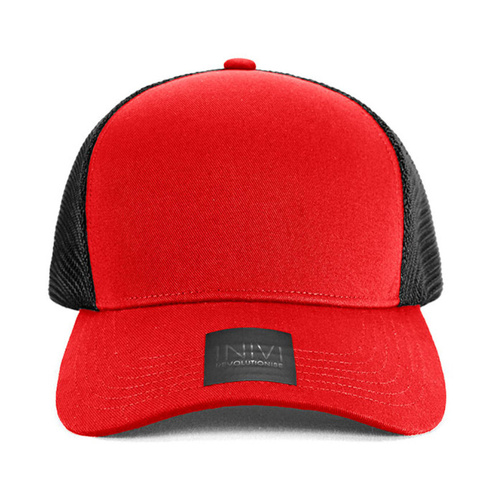 WORKWEAR, SAFETY & CORPORATE CLOTHING SPECIALISTS - INIVI SEAMLESS 2 PANEL COTTON/MESH - SNAPBACK