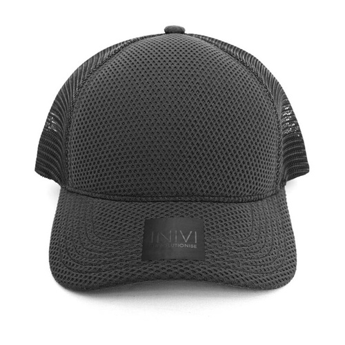 WORKWEAR, SAFETY & CORPORATE CLOTHING SPECIALISTS - INIVI SEAMLESS 2 PANEL 3D MESH CROWN/MESH - SNAPBACK