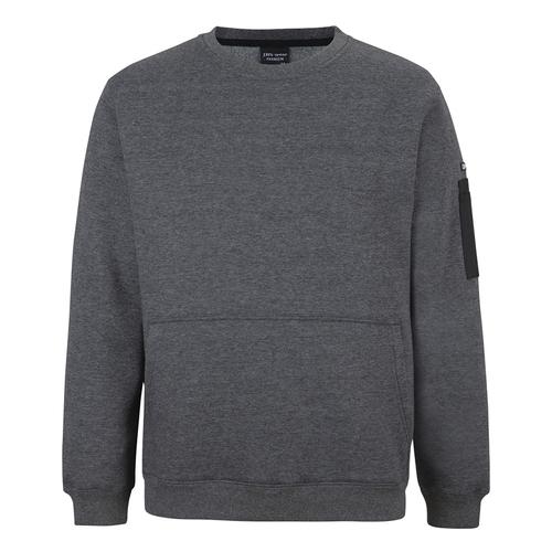 WORKWEAR, SAFETY & CORPORATE CLOTHING SPECIALISTS - JB's 350 PREMIUM TRADE CREW NECK FLEECE