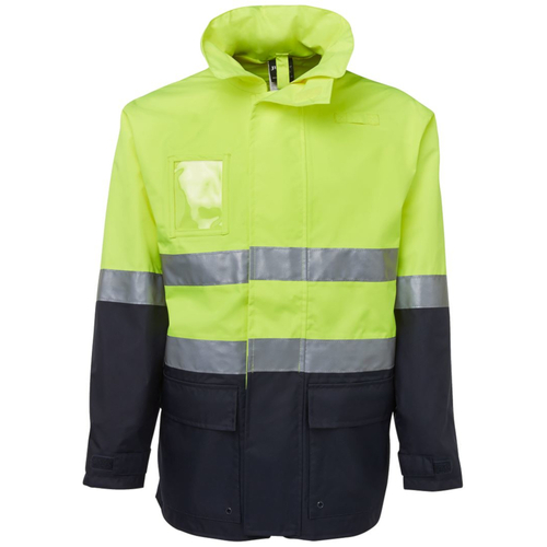 WORKWEAR, SAFETY & CORPORATE CLOTHING SPECIALISTS - JB's HI VIS (D+N) LONG LINE JACKET