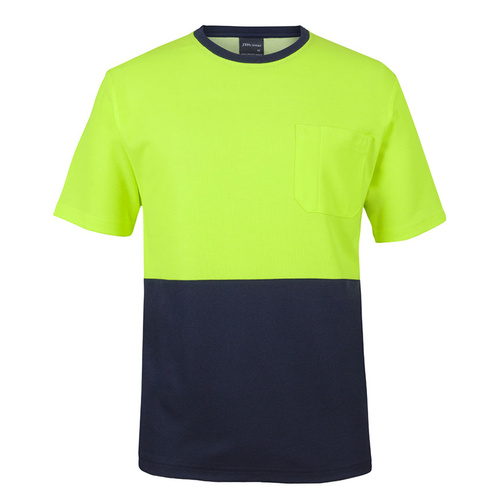 WORKWEAR, SAFETY & CORPORATE CLOTHING SPECIALISTS JB's HV COTTON BACK TEE