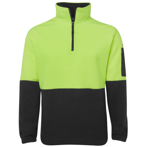 WORKWEAR, SAFETY & CORPORATE CLOTHING SPECIALISTS JB's HI VIS 1/2 ZIP POLAR FLEECE