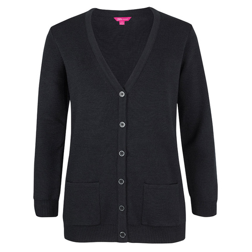 WORKWEAR, SAFETY & CORPORATE CLOTHING SPECIALISTS JB's LADIES ANTI-BACTERIAL ISO 20645 CARDIGAN