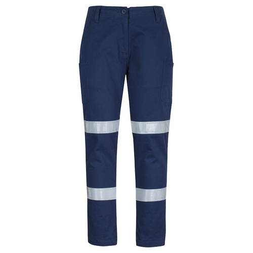 WORKWEAR, SAFETY & CORPORATE CLOTHING SPECIALISTS - JB's LDS MULTI PKT STRETCH TWILL PANT WITH D+N TAPE