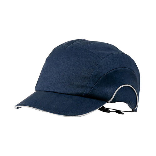 WORKWEAR, SAFETY & CORPORATE CLOTHING SPECIALISTS - HARDCAP A1 FLAME RETARDANT 5CM PEAK NAVY