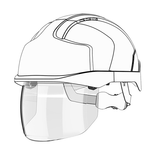 WORKWEAR, SAFETY & CORPORATE CLOTHING SPECIALISTS - EVO VISTAShield REPLACEMENT SHIELD CLEAR