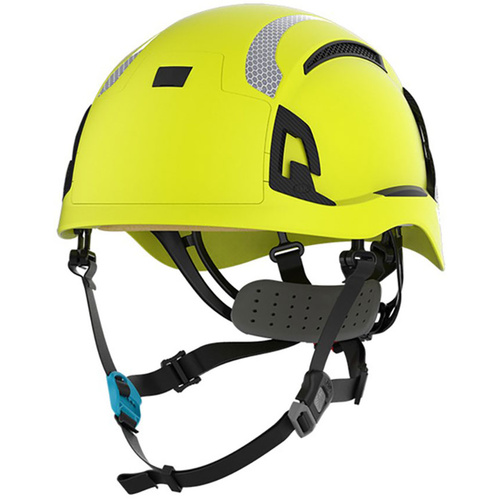 WORKWEAR, SAFETY & CORPORATE CLOTHING SPECIALISTS - EVO ALTA Skyworker Vented Safety Helmet with CR2 Reflective Kit - Hi Vis Yellow