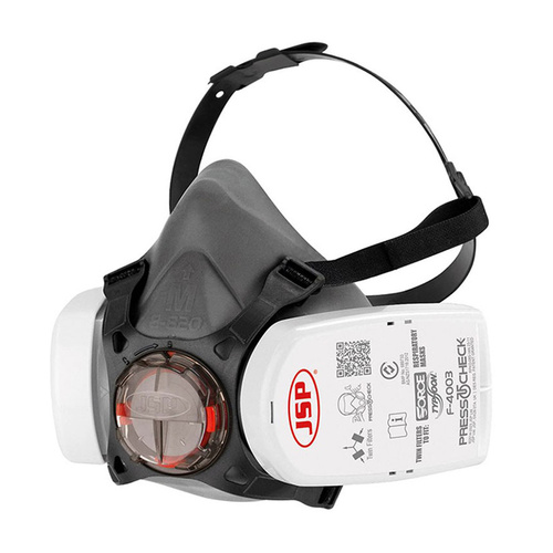 WORKWEAR, SAFETY & CORPORATE CLOTHING SPECIALISTS Force Typhoon 8 Half Mask Respirator Pack with P2 filters