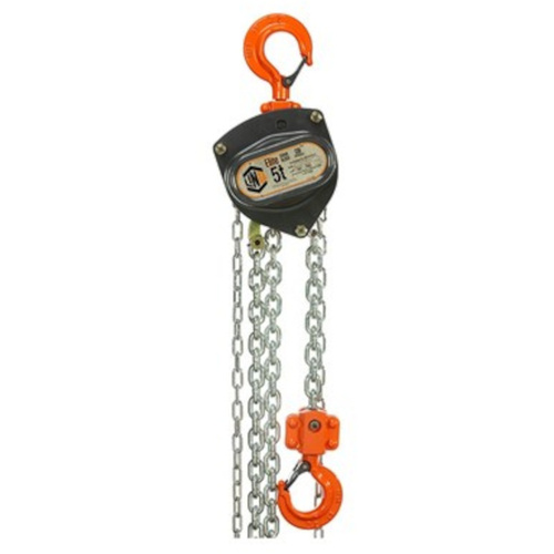 WORKWEAR, SAFETY & CORPORATE CLOTHING SPECIALISTS - Chain Block Industrial 5 Tonne Capacity 3m Long