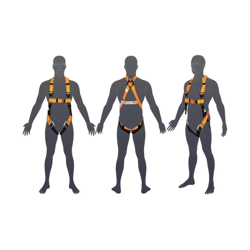 WORKWEAR, SAFETY & CORPORATE CLOTHING SPECIALISTS - Essential Harness with Quick Release Buckle- Maxi (XL-2XL)