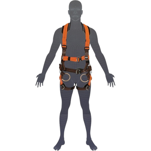 WORKWEAR, SAFETY & CORPORATE CLOTHING SPECIALISTS - Supreme Edi Tower Worker Harness - Standard (M - L) CW Harness Bag (NBHAR)