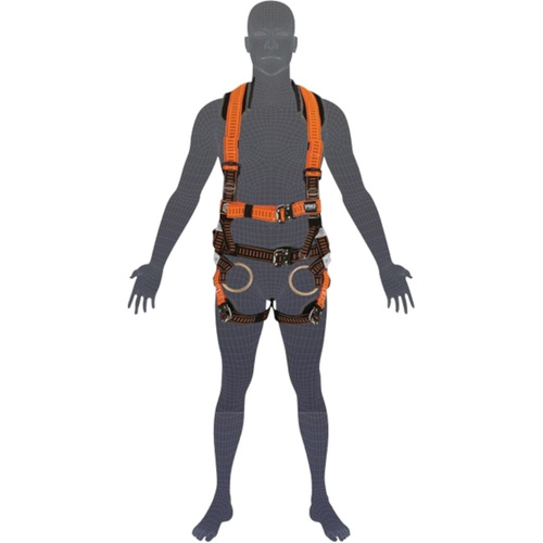 WORKWEAR, SAFETY & CORPORATE CLOTHING SPECIALISTS - Supreme Edi Tower Worker Harness - Small (S) CW Harness Bag (NBHAR)