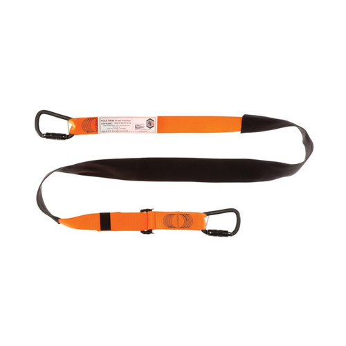 WORKWEAR, SAFETY & CORPORATE CLOTHING SPECIALISTS Pole Strap 2M Triple Action Karabiner