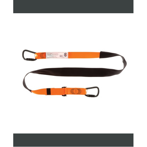 WORKWEAR, SAFETY & CORPORATE CLOTHING SPECIALISTS - Pole Strap 2.5M Triple Action Karabiner