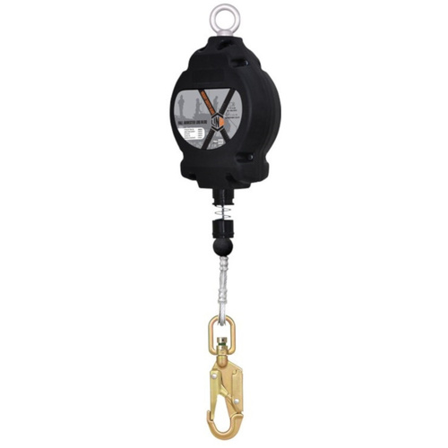 WORKWEAR, SAFETY & CORPORATE CLOTHING SPECIALISTS - Self Retracting 10M Wire Rope LOQ-BLOQ
