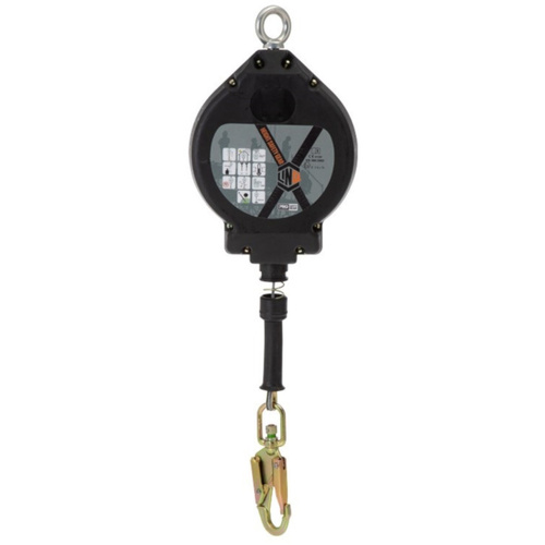 WORKWEAR, SAFETY & CORPORATE CLOTHING SPECIALISTS - Self Retracting 20M Wire Rope LOQ-BLOQ