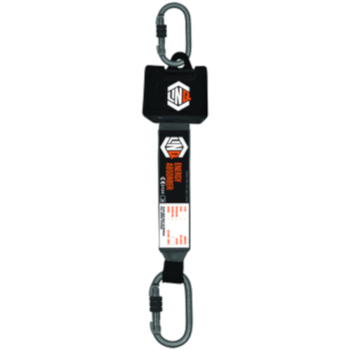 WORKWEAR, SAFETY & CORPORATE CLOTHING SPECIALISTS - Self Retracting 2.5M Webbing Lanyard with Hardware KS X2