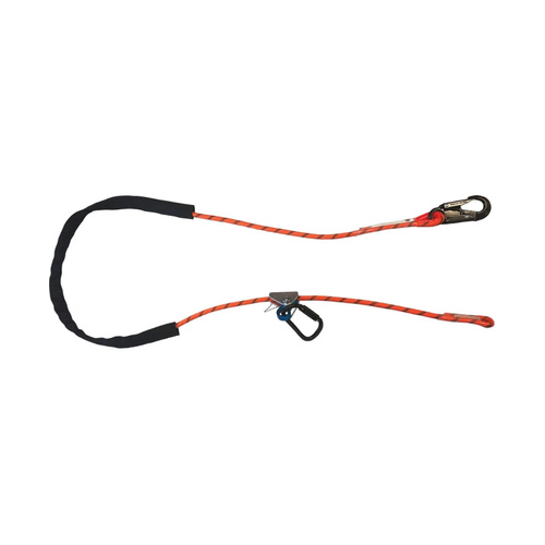 WORKWEAR, SAFETY & CORPORATE CLOTHING SPECIALISTS - 2m Rope Kernmantle c/w RG13D with Perm KTASA26 ERS Cover & Snap Hook to Thimble