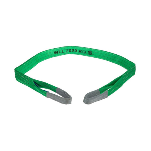 WORKWEAR, SAFETY & CORPORATE CLOTHING SPECIALISTS - Sling Flat 8:1 WLL Polyester 2T 5.0m
