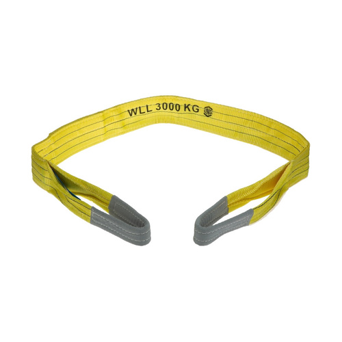 WORKWEAR, SAFETY & CORPORATE CLOTHING SPECIALISTS Sling Flat 8:1 WLL Polyester 3T 4.0m