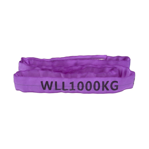 WORKWEAR, SAFETY & CORPORATE CLOTHING SPECIALISTS Sling Round 7:1 WLL Polyester 1T 0.5m