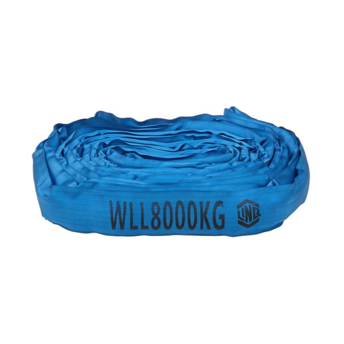 WORKWEAR, SAFETY & CORPORATE CLOTHING SPECIALISTS - Sling Round 7:1 WLL Polyester 8t 6.0m
