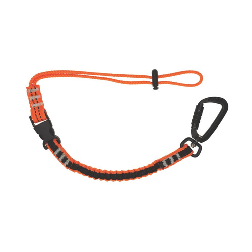 WORKWEAR, SAFETY & CORPORATE CLOTHING SPECIALISTS Tool Lanyard With Double Action Karabiner & Detachable Tool Strap