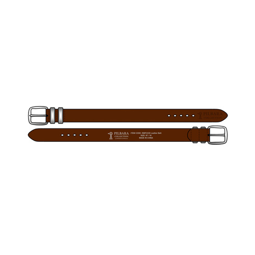 WORKWEAR, SAFETY & CORPORATE CLOTHING SPECIALISTS Pilbara Collection Leather Belt