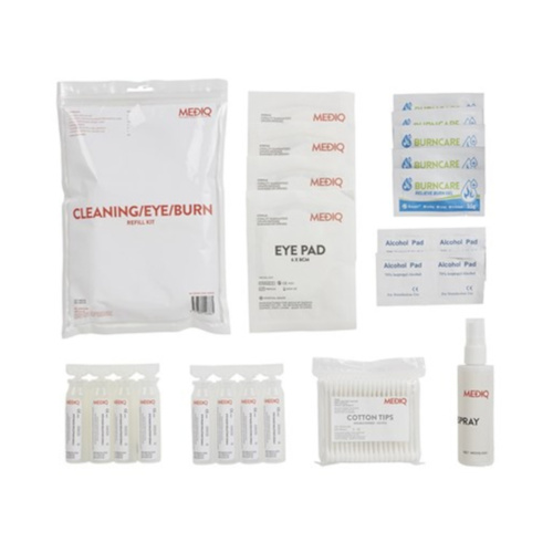 WORKWEAR, SAFETY & CORPORATE CLOTHING SPECIALISTS FIRST AID KIT REFILL MODULE #4 - CLEANING/EYE/BURN