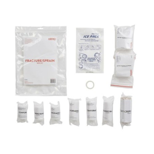 WORKWEAR, SAFETY & CORPORATE CLOTHING SPECIALISTS FIRST AID KIT REFILL MODULE #3 - FRACTURE/SPRAIN