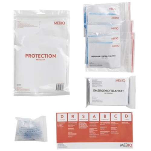 WORKWEAR, SAFETY & CORPORATE CLOTHING SPECIALISTS FIRST AID KIT REFILL MODULE #2 -PROTECTION