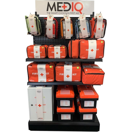 WORKWEAR, SAFETY & CORPORATE CLOTHING SPECIALISTS MEDIQ CORE PRODUCT RETAIL STAND