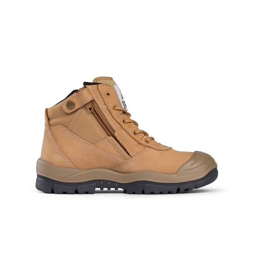 WORKWEAR, SAFETY & CORPORATE CLOTHING SPECIALISTS - Wheat ZipSider Boot w/ Scuff Cap