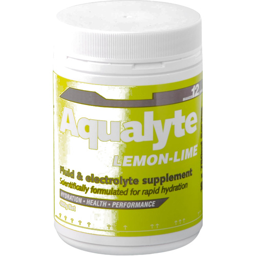 WORKWEAR, SAFETY & CORPORATE CLOTHING SPECIALISTS Aqualyte Electrolyte Powder Lemon Lime Flavoured Tub 480g x 5